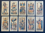 19th Century Italian Tarot Cards Bordoni c.1890 Milan Italy 78/78