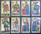 19th Century Italian Tarot Cards c.1880 Vallo Italy 78/78