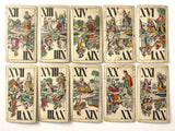 c.1885 Austrian Tarock Tarot Titze & Schinkay 53/54 Vienna