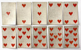 c.1850 Parisian Playing Cards  52/52 Standing Courts