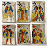c.1850 Parisian Playing Cards  52/52 Standing Courts