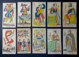 c.1860 Épinal Tarot, Pellerin & Cie. 78/78