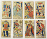 c.1870 Gassmann Swiss Tarot de Marseille Complete