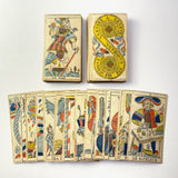 c.1870 Gassmann Swiss Tarot de Marseille Complete