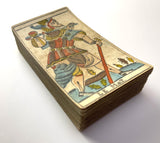 c.1850 Gassmann Swiss Tarot de Marseille Complete
