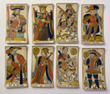 c.1850 Gassmann Swiss Tarot de Marseille Complete