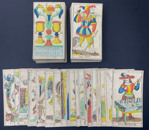 c.1860 Épinal Tarot, Pellerin & Cie. 78/78