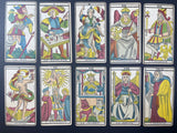 c.1885-90 Lequart Tarot de Besançon 77/78 cards