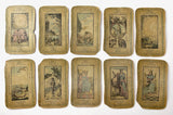 c.1890 Grand Etteilla Tarot Type II Cards, published by Z. Lismon, Paris