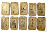 c.1890 Grand Etteilla Tarot Type II Cards, published by Z. Lismon, Paris