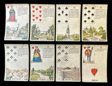 c.1850 Fortune Telling Cards DaveLuy 32/36