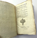 c.1741 Prophéties Thomas-Joseph Moult Nostradamus Marbled Boards