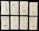 c.1890 Etteilla Tarot Type II Cards, published by Z. Lismon, Paris