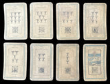 c.1890 Etteilla Tarot Type II Cards, published by Z. Lismon, Paris
