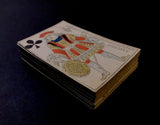 c1820-30 French Playing Cards Paris Pattern Gatteaux 52/52 Old Rare Standing Courts