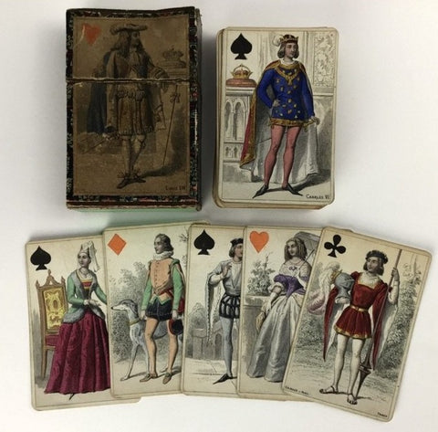 19th century Jeu des Rois de France, B.P. Grimaud