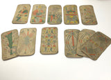 c.1839 Tarot Marseille Suzanne Bernardin/Bernardin Suzanne 12 cards