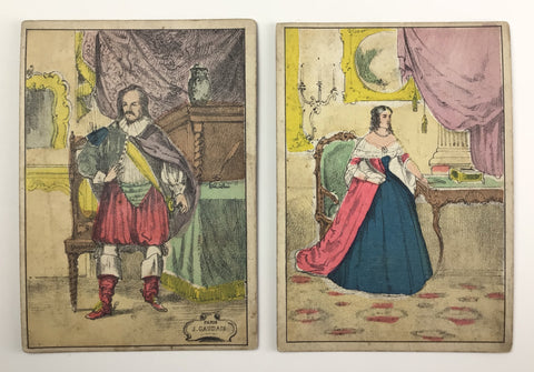 c. 1890 Gaudais Grand Jeu Lenormand, by B.P. Grimaud