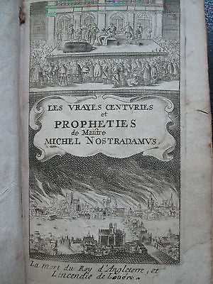 1668 Nostradamus Centuries et Prophéties