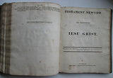 1821 Welsh Holy Bible, rare 1588 Morgan translation reprinted by Richard Jones