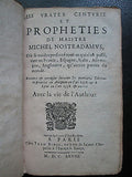 1668 Nostradamus Centuries et Prophéties