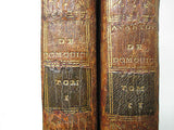 Don Quichotte (1774), by Miguel Cervantes, Published chez Bleuet 2 Volumes, 1st edition