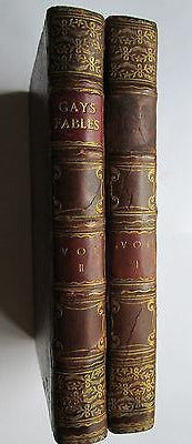 1700s Fables by Mr. Gay, 2 Volume, Engravings