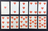 c1820-30 French Playing Cards Paris Pattern Gatteaux 52/52 Old Rare Standing Courts