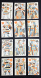 c.1760 Auvergne Playing Cards Clermont France 32/32