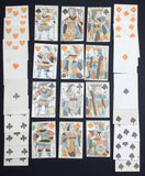 c.1760 Auvergne Playing Cards Clermont France 32/32
