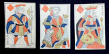 c1790 Old French Playing Cards G. de Paris 52/52