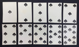 c1790 Old French Playing Cards G. de Paris 52/52