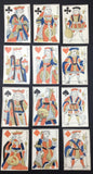 c1790 Old French Playing Cards G. de Paris 52/52