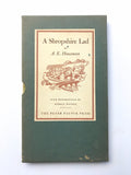 c.1934 A Shropshire Lad, by A.E. Housman