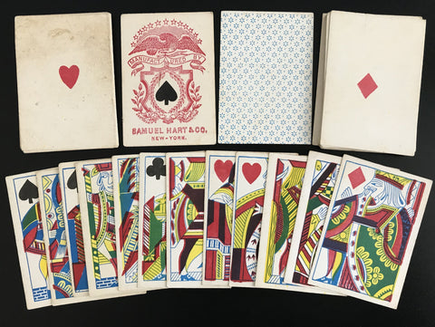 c.1860 Samuel Hart Playing Cards 49/52