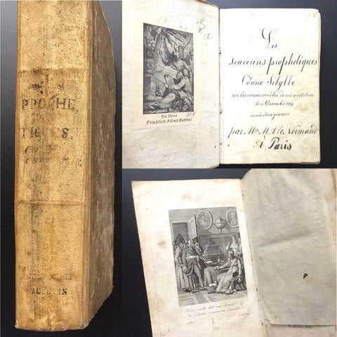 1814 Les Souvenirs Prophétiques d'une Sibylle by Mlle Lenormand