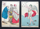 19th Century Sibylle des Salons Cards H. Pussey c.1885 Paris 52/52 Box & Booklet