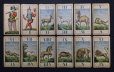 c.1901 Belgian Animal Tarot Geûens-Seaux