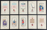 c.1875 Lismon Etteilla Tarot Type II Cards