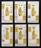 c.1930 Nouveau Jeu De La Main Antique Palmistry Cards