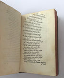 1502 Terze Rime, Dante Alighieri, 1st Aldine Ed.