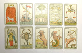 Italian Tarot Minchiate Faustino Solesio, Carte Per L'Estero, 95/96