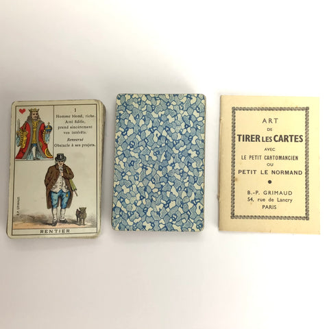 c.1920 Petit Cartomancien, Jeu de Bonne Aventure, B.P. Grimaud