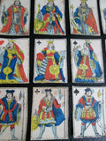 Old Miniature Playing Cards Napoleonic c.1800 Paris Pattern Pennyprints